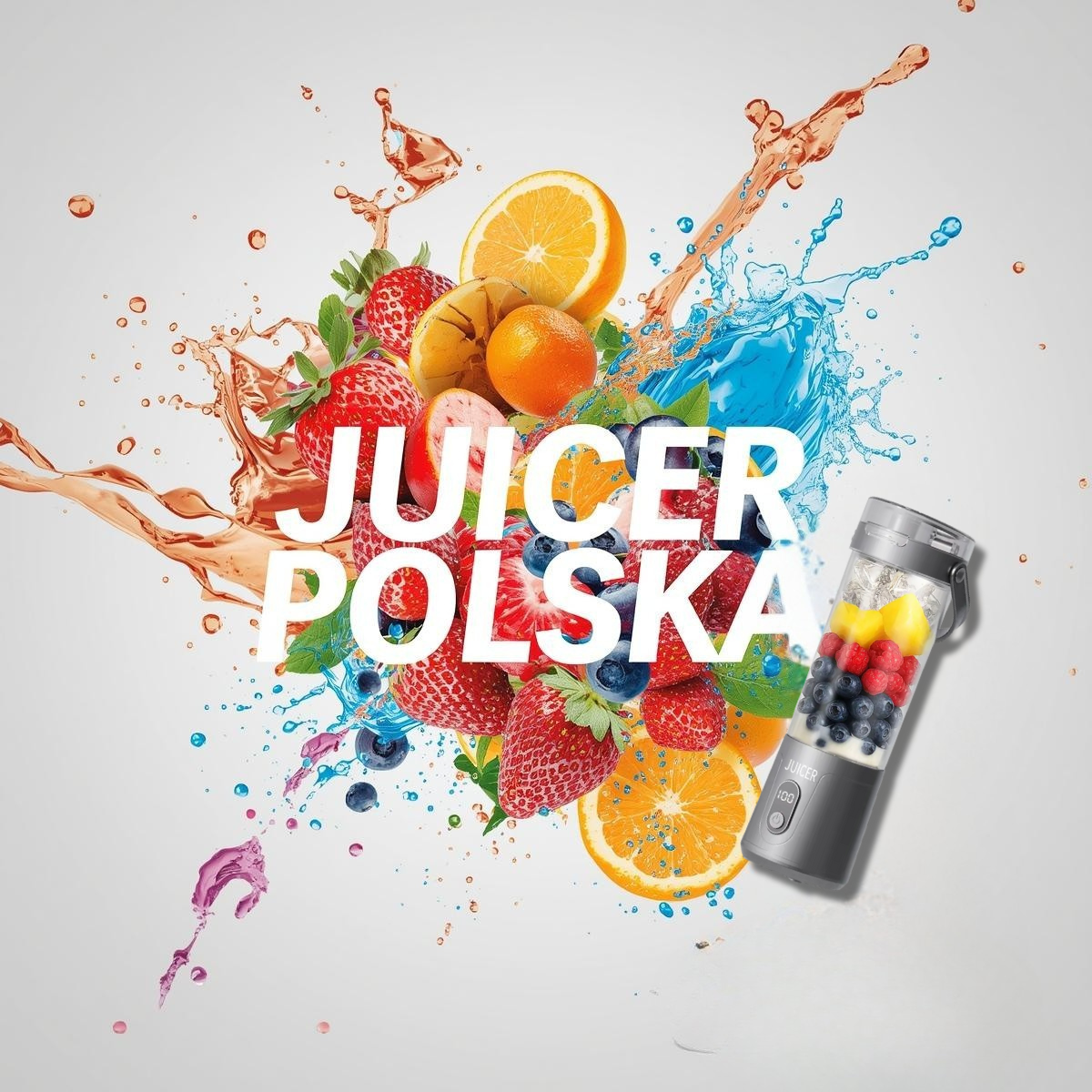 Blender Przenośny Premium - Twoje Smoothie Wszędzie Gdzie Jesteś!